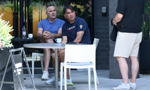 Zlatko Dalić i Marijan Kustić na sastanku o nastavku ili prekidu suradnje