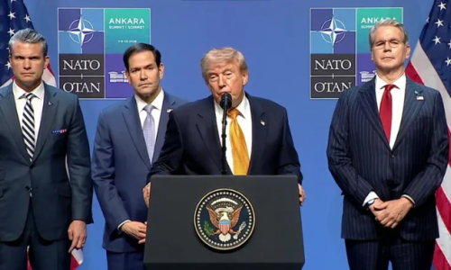 Trump se obraća nakon samita: 'NATO ima najjaču vojsku na svijetu, Iran je slomljen'