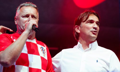 Zlatko Dalić oduvijek podržava Thompsona, a ovako je izgledao na njegovom koncertu 2007.