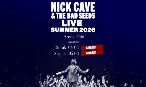 Nick Cave & The Bad Seeds rasprodali i drugi najavljeni koncert u pulskoj Areni