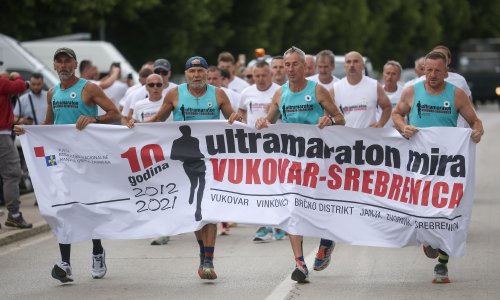 Ultramaratonci iz Vukovara stigli u Srebrenicu