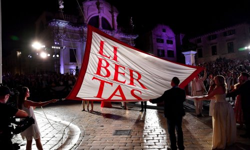 Podizanjem zastave Libertas otvorene 77. Dubrovačke ljetne igre