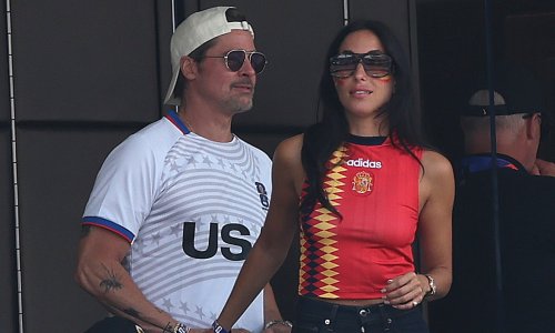 Brad Pitt i Ines de Ramon u društvu slavnih prijatelja pratili napetu utakmicu na SP-u