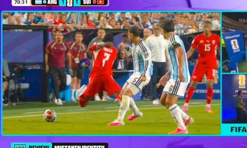 Švicarska izjednačila protiv Argentine, a onda odmah dobila najbizarniji crveni karton SP-a