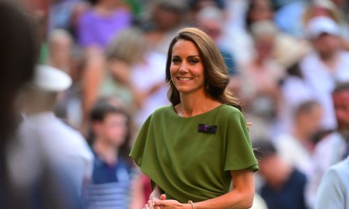 Princeza od Walesa očarala na Wimbledonu u besprijekornoj zelenoj kreaciji