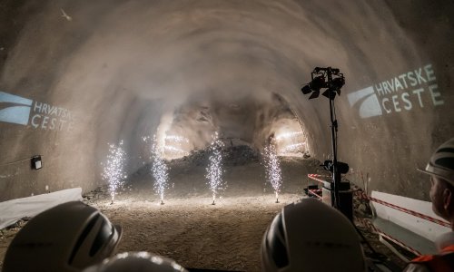 Pogledajte spektakularne fotografije s probijanja tunela Kozjak