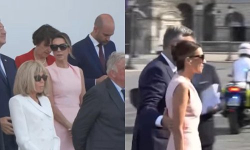 Ana Maslać Plenković na pariškoj paradi: Usko, decentno i pastelno za savršen modni dojam