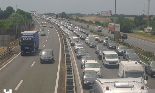 Prevrnula se cisterna na A3: Kolona kod Popovače duga sedam kilometara