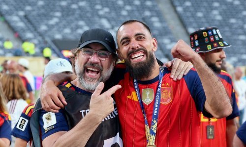 Svjetska elita na nogama: Od Beckhamovih do Cruisea, svi slavili pobjedu Španjolske