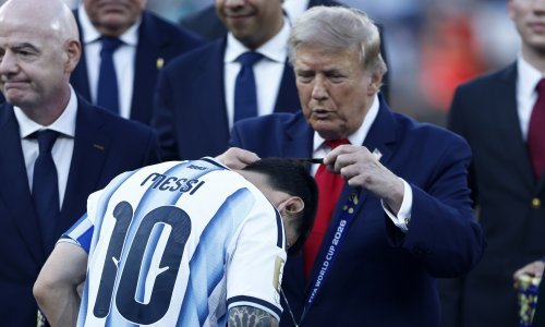 Čitači s usana otkrili što je Trump govorio igračima na dodjeli medalja