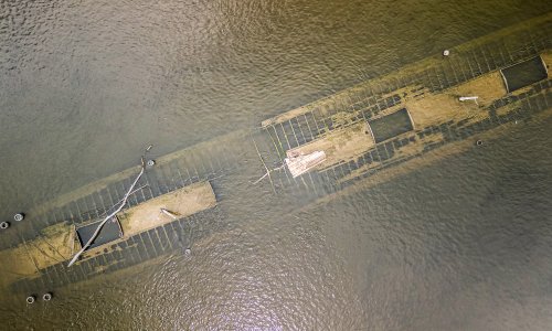 FOTO Niski vodostaj Dunava otkrio povijesno blago: Pogledajte što je izronilo kod Opatovca