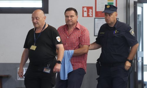 FOTO Uhićeni direktor HOO-a stigao na ispitivanje u USKOK