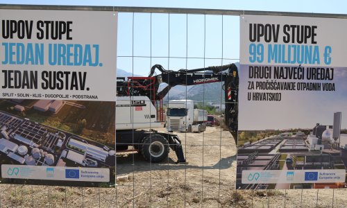 Počeli radovi na najvećem dugom pročistaču otpadnih voda u Hrvatskoj
