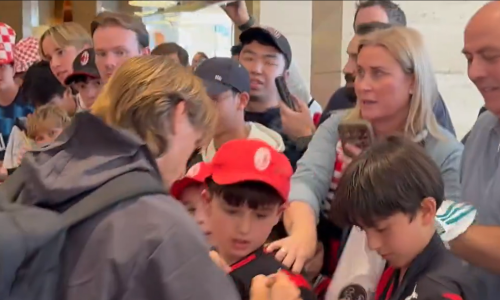 Modrić izazvao ludnicu u Australiji: Stotine navijača čekale su ga pred hotelom