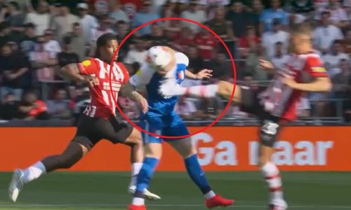 Pogledajte brutalni start Perišićeva suigrača: Kopačkom mu razbio glavu pa dobio crveni