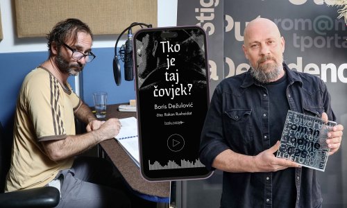 Pobjednik tportalove nagrade u vašim slušalicama: Dežulovićev 'Tko je taj čovjek' dostupan i kao audioknjiga