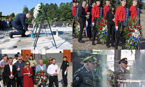 FOTO Diljem Hrvatske odaje se počast herojima: Pogledajte veliku galeriju