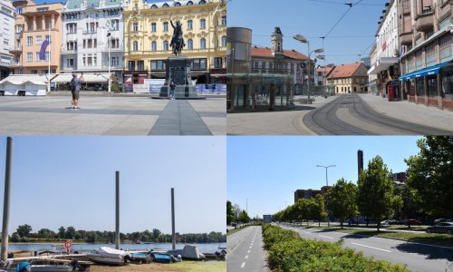 Puste ulice, čamci na suhom: Ovako izgleda Hrvatska na paklenih +40