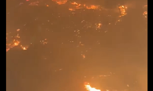 VIDEO Apokaliptične snimke s Brača: Gori dokle pogled seže