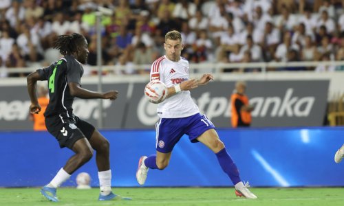 Ubačaj za pamćenje: Pogledajte gol Hajduka za vodstvo protiv Žalgirisa