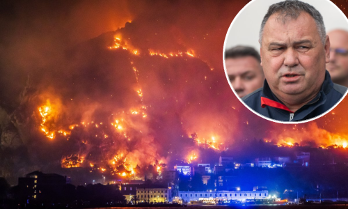 Glavni vatrogasni zapovjednik ima važnu poruku za sve koji se nalaze na požarišu kod Omiša