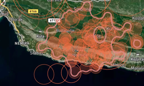 Sateliti otkrili razmjere požara: U tri sata evidentirano je 200 žarišta!
