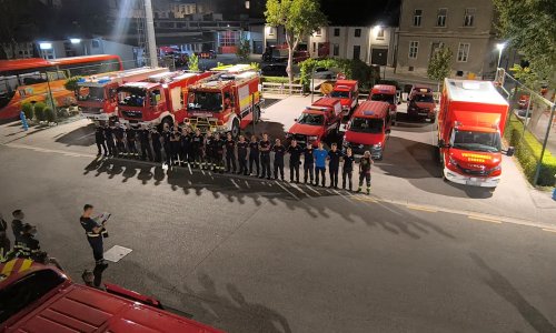 Zagrebački vatrogasci nakon Omiša, poslani na Pelješac