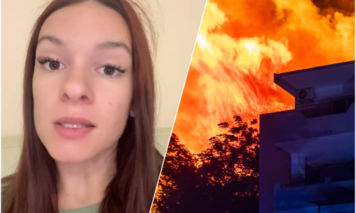 Influencerica u zadnji čas sa sinom pobjegla od vatre: 'Mene je sam Bog probudio'