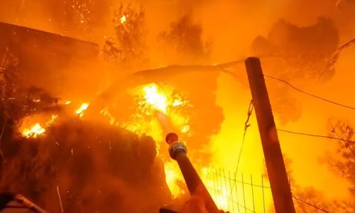 VIDEO Nova snimka iz središta vatrenog čudovišta koje je gotovo progutalo Omiš