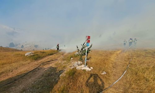 Požar iz BiH prešao u Hrvatsku, angažirana vojska