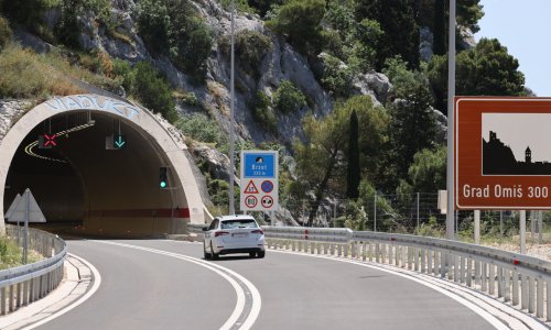 Omiška obilaznica zatvorena za sav promet