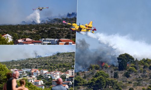 VIDEO Sve ozbiljnija situacija kod Primoštena, aktiviran SRUUK: 'Vatra se proširila u 10 minuta, ne možete vjerovati!'