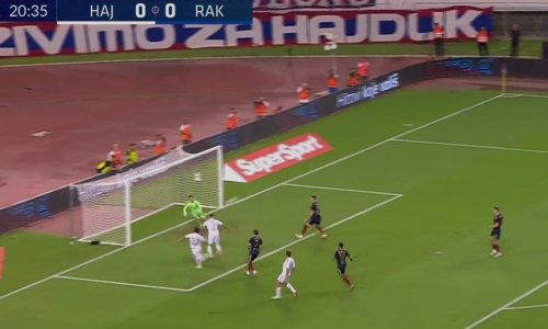 Erupcija na Poljudu: Pogledajte sjajnu akciju nakon koje je Hajduk poveo protiv Rakowa
