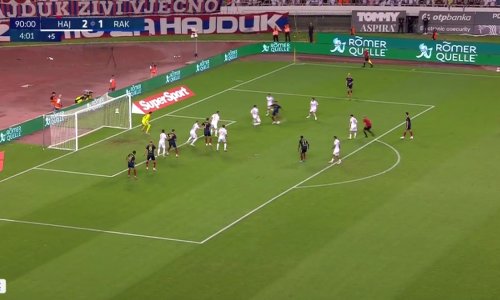 Poljud u šoku! Pogledajte nevjerojatan niz bizarnih grešaka Hajduka za gol u 95. minuti