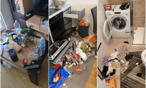 FOTO Čovjek zvao policiju kad je ugledao svoj apartman nakon gostiju iz Luksemburga