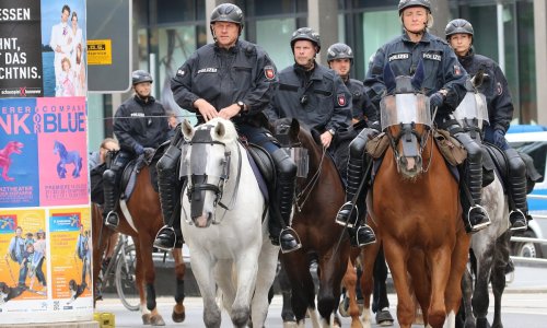 Kaos u Njemačkoj! Policija na konjima ušla na nogometni teren