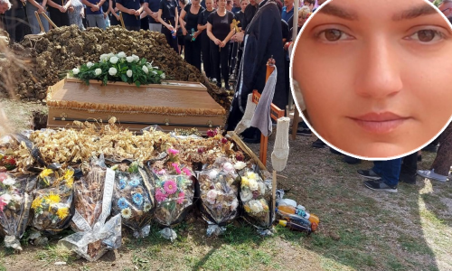 Tuga na posljednjem ispraćaju Dragane: Od nje se oprostio i grad u kojem je tragično stradala