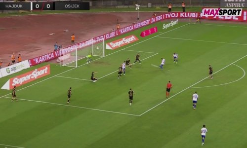 Trenutak kad je Poljud eksplodirao: Pogledajte krasnu akciju i gol Hajduka za 1:0