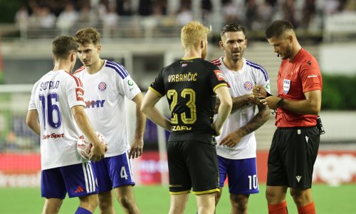 Bivši sudac komentirao crveni karton koji je prelomio utakmicu Hajduka i Osijeka