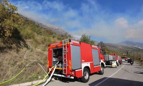 Požar iz BiH zahvatio Konavle: 'Radi se o dosta velikoj fronti'