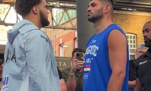 Hrgović napravio show usred Londona i utišao Engleze: Pogledajte što im je povikao nakon sučeljavanja