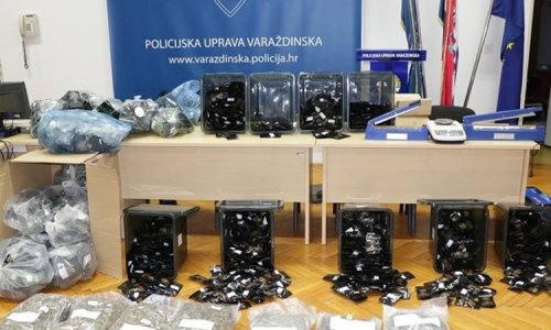 Varaždinska policija u akciji: Pronašli preko 14 kilograma konoplje u trgovini