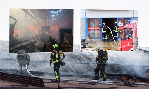 FOTOGALERIJA Pogledajte snimke požara u Karlovcu: Dojava portira stigla je prekasno