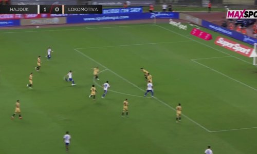 Nakon četiri asistencije stigao je i prvijenac: Pogledajte golčinu nove zvijezde Hajduka