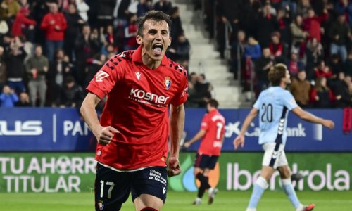 Nezaustavljivi Ante Budimir golom proslavio 200. nastup za Osasunu pa oduševio navijače
