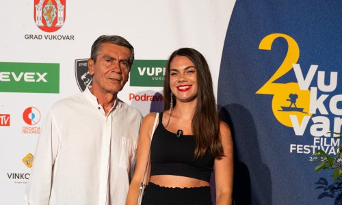 Ponosni otac i talentirana kći: Dragan i Ana Despot zablistali u Vukovaru kao ključne snage filmskog festivala