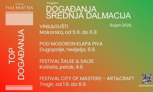 Okusi šalše u Kaštelima, 'Art&Craft' radionice u Trogiru, regata u Komiži: Rujan donosi top događanja za kasno ljeto