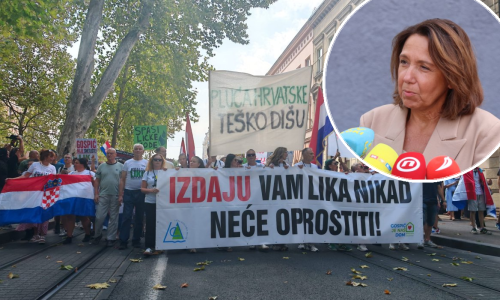 Ministrica nakon masovnog prosvjeda: 'Broj ljudi nije dokaz nepovjerenja'