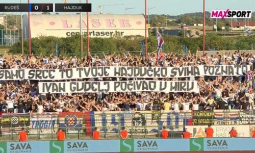 Torcida razvila emotivnu poruku za Ivana Gudelja: Pogledajte kako je reagirao cijeli stadion u Velikoj Gorici