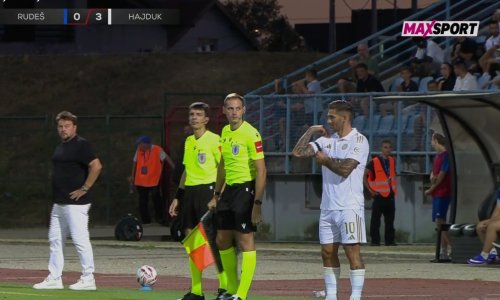 Šego ugledao Livaju kraj aut-linije pa napravio potez koji je oduševio hajdukovce: Pogledajte što